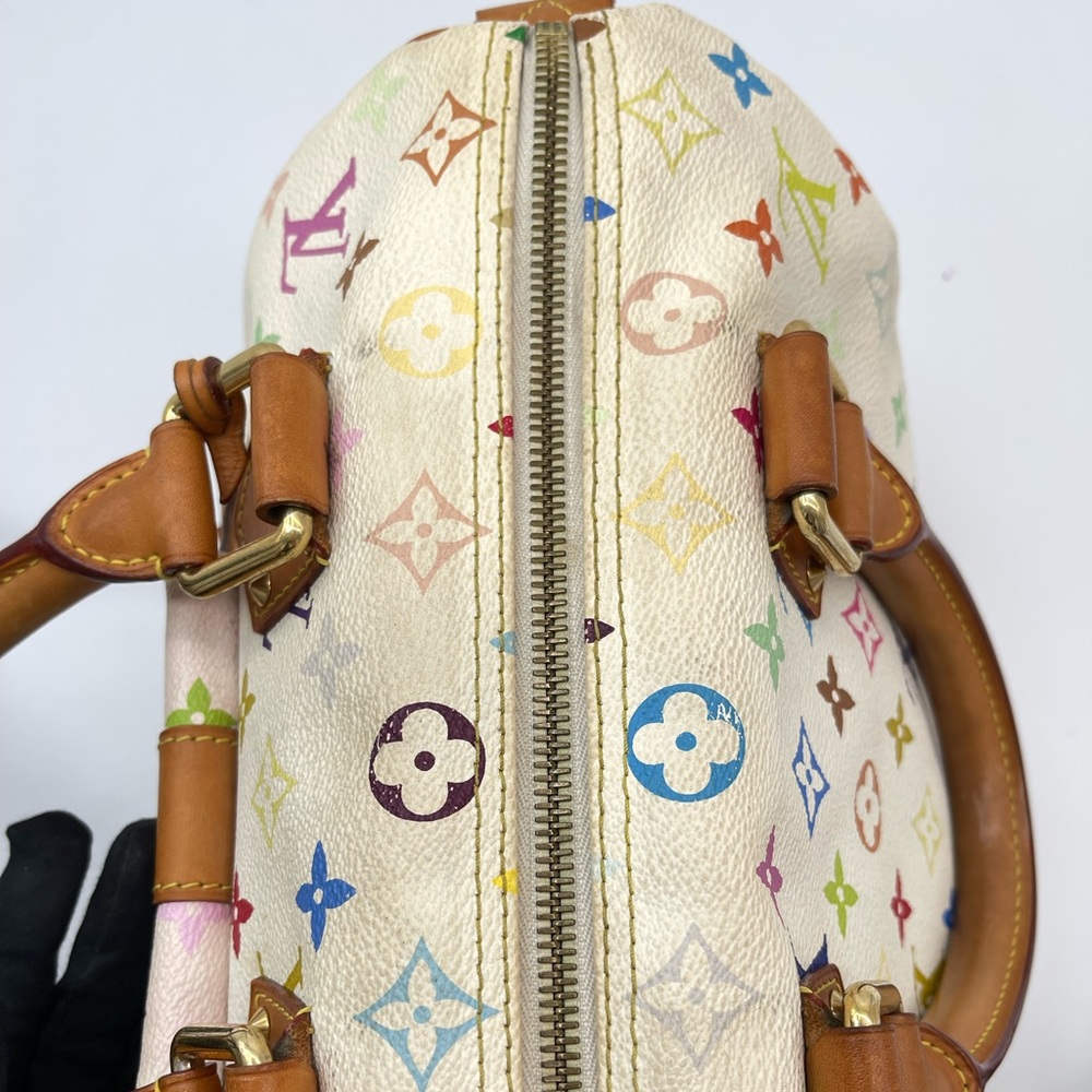 Louis Vuitton Monogram Canvas Speedy 30 Satchel Handbag - Picture 10 of 16
